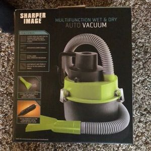 SHARPER IMAGE multifunction wet & dry auto VACUUM!